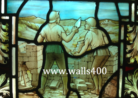 Building Derry's Walls 1613
